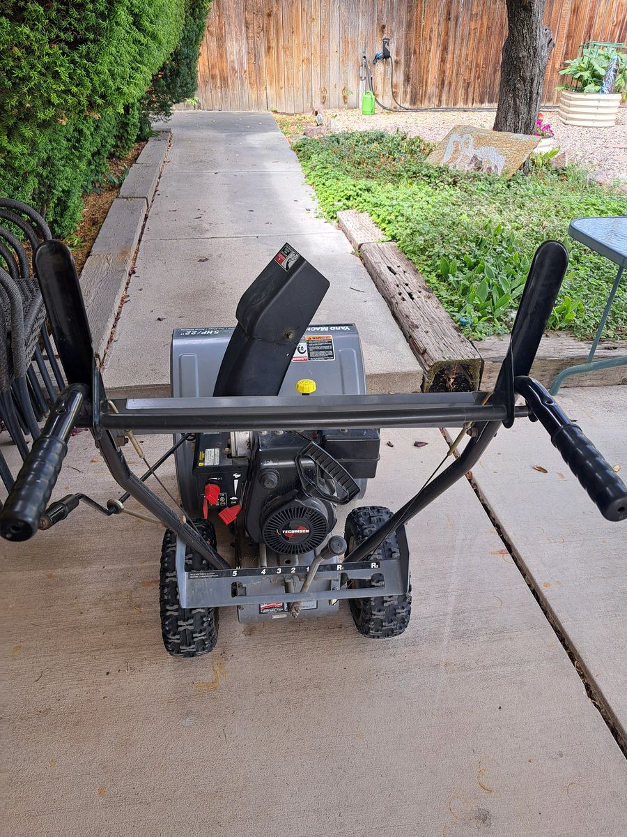 Yard Machines by MTD 5HP 22" Two-Stage Snow Blower