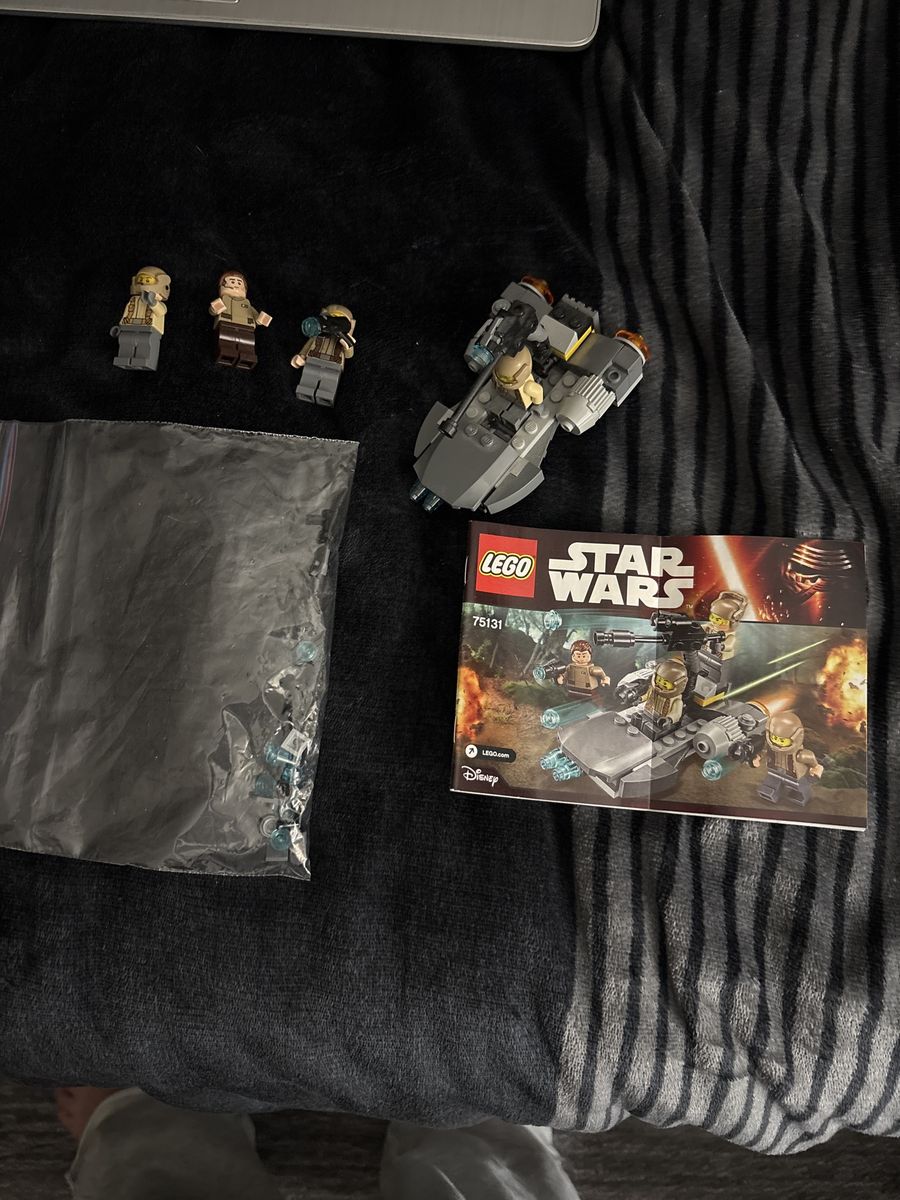 LEGO Star Wars 75131 Resistance Trooper Battle Pack with Speeder & Minifigures (Partial Set)