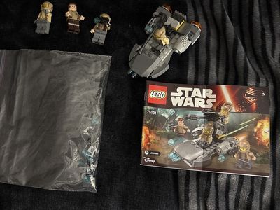 LEGO Star Wars 75131 Resistance Trooper Battle Pack with Speeder & Minifigures (Partial Set)