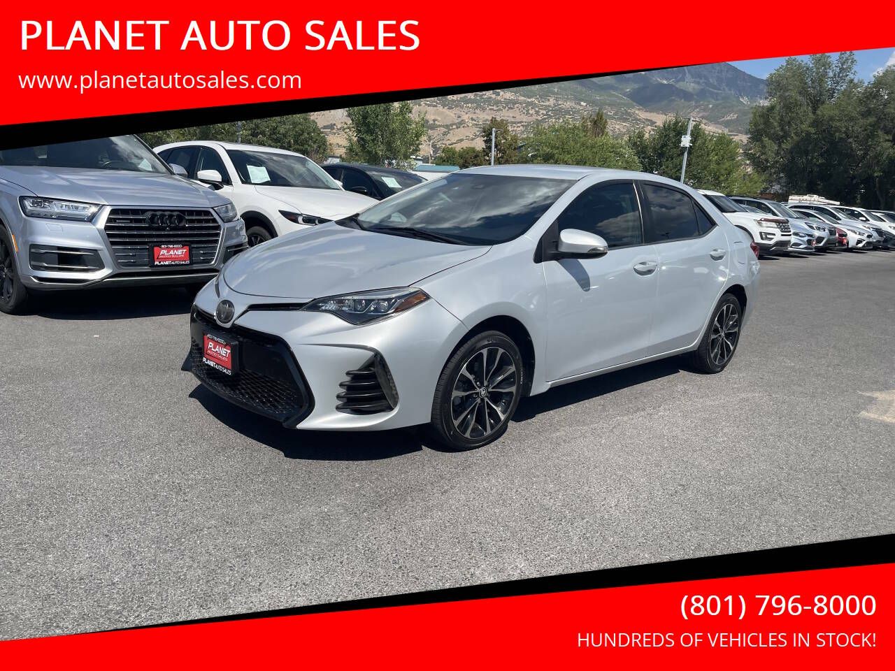 2019 Toyota Corolla SE — rebuilt & branded title, 8% below market