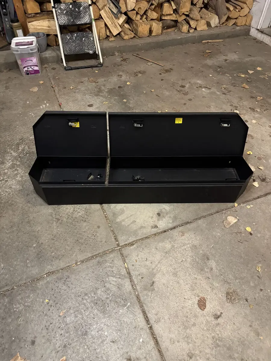 Tuffy Under-Seat Lockbox for 2015 - 2026 Ford F-150, F-250, and F-350 SuperCrew models