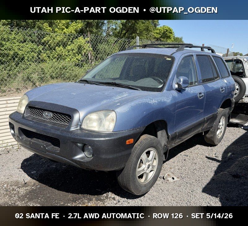 2002 Hyundai Santa Fe Parts - UTPAP Ogden