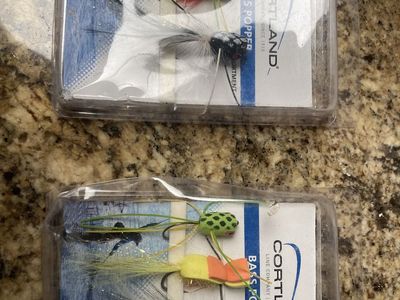 CORTLAND Bass Popper Assortment Fishing Lures (2-Pack) - New in Package