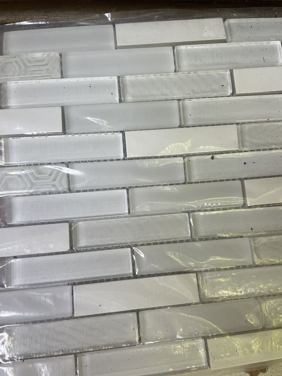 Brand new backsplash