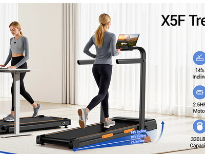 NEW--X5F MOTORIZED TREADMILL