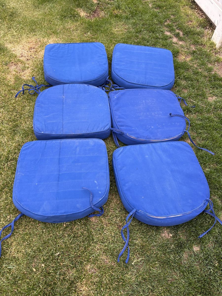 6 Patio Chair Cushions