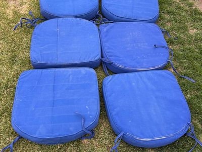6 Patio Chair Cushions