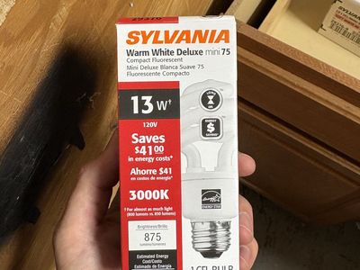 Sylvania Warm White Deluxe Light Bulbs-----Bulk Option Available