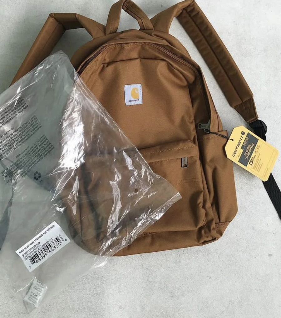 NEW Carhartt Laptop Backpack w/ Tags - Brown