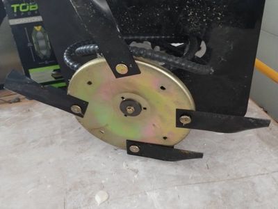MIVA VA-13 Hydraulic Excavator Brush Cutter Attachment with Hoses