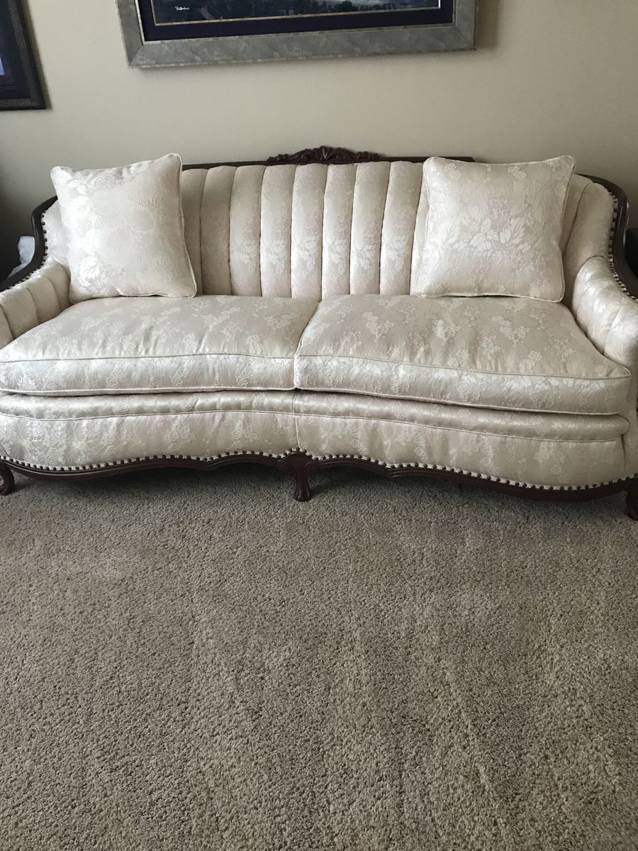 Vintage Living Room set, Chair and Sofa