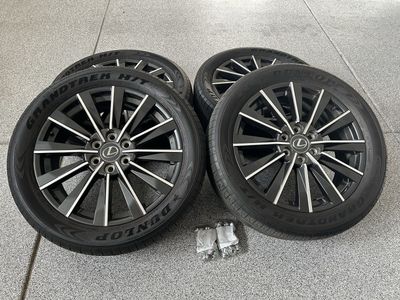 22” OEM Lexus GX 550 Luxury+ Wheels and Tires