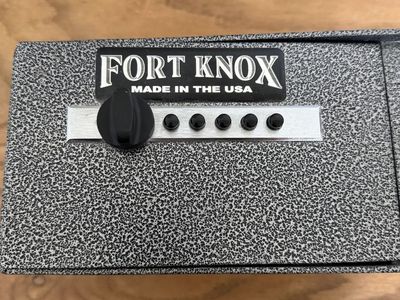 Fort Knox Made in USA Handgun Safe - Quick Access Keypad & Heavy Duty Construction