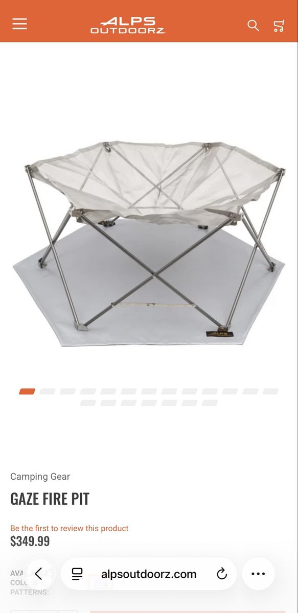 ALPS mountaineering gaze fire pit
