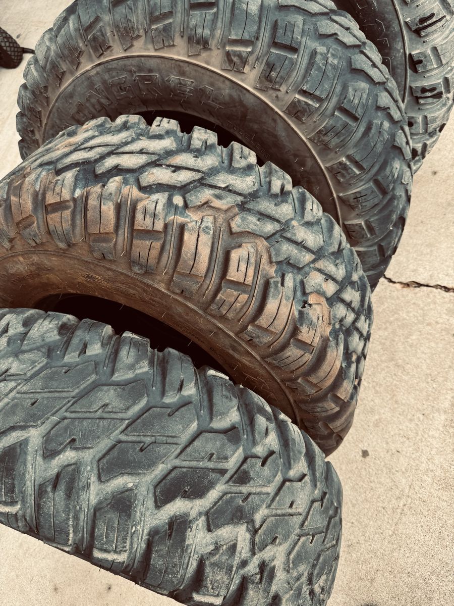 Set of Used Off-Road All-Terrain utv tires. Free to the taking