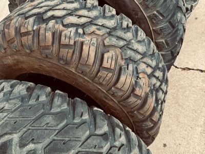 Set of Used Off-Road All-Terrain utv tires. Free to the taking