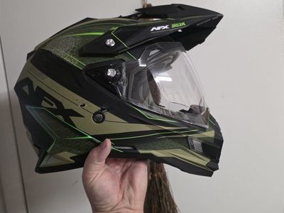 dual sport motorcycle helmet