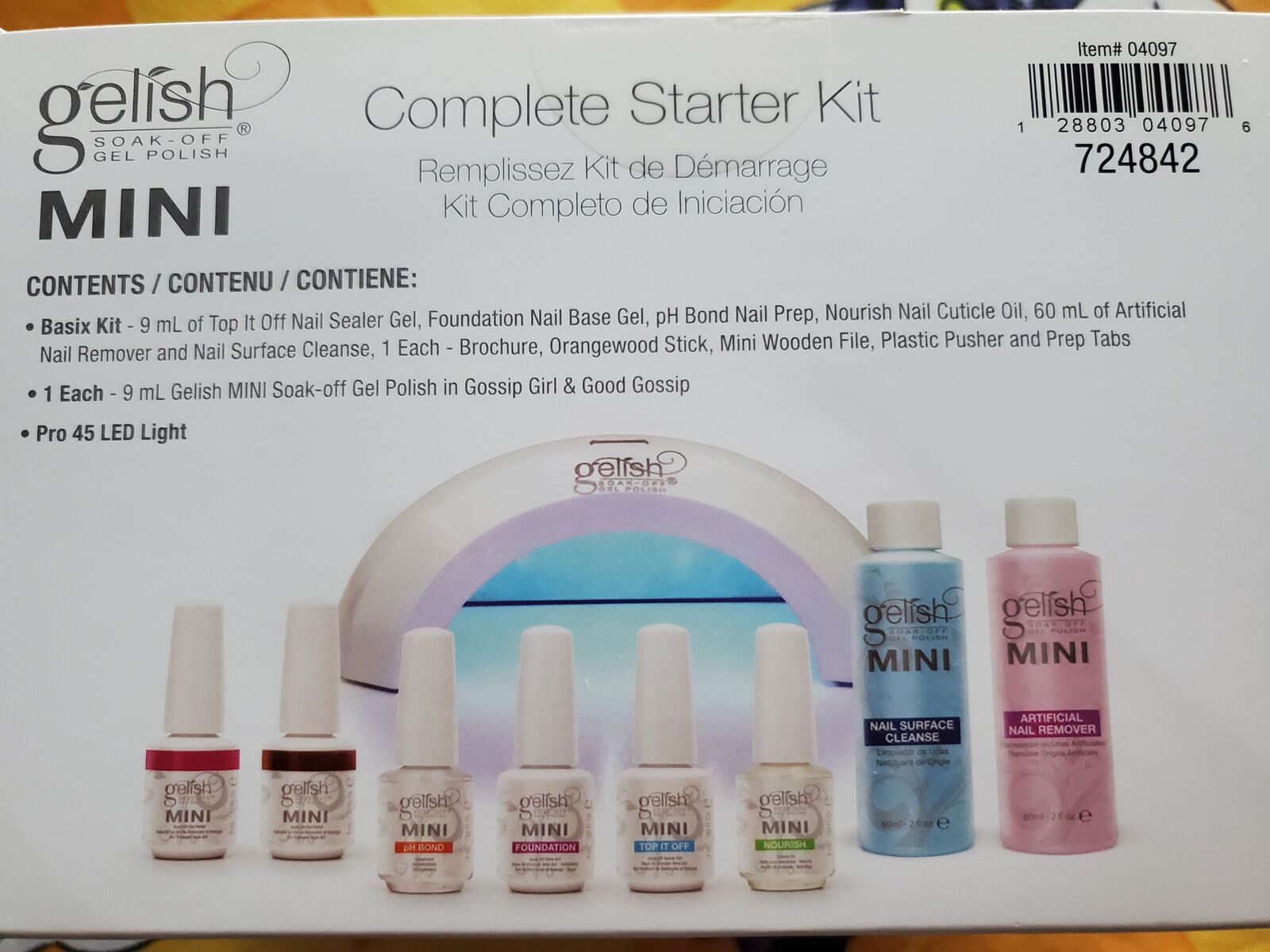 Gelish Soak-Off Gel Polish Mini Complete Starter Kit from Sally Beauty Supply