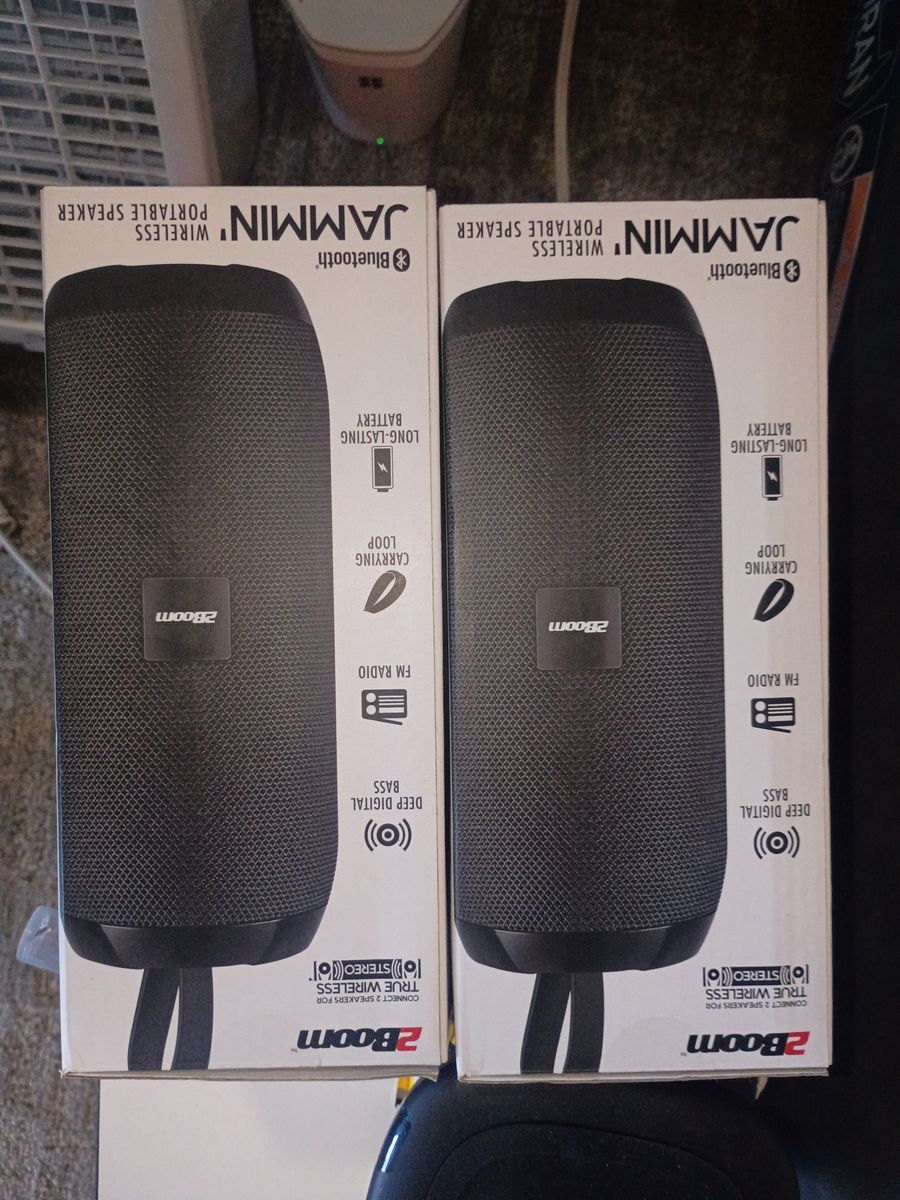 2 Bluetooth Speakers New in Boxes
