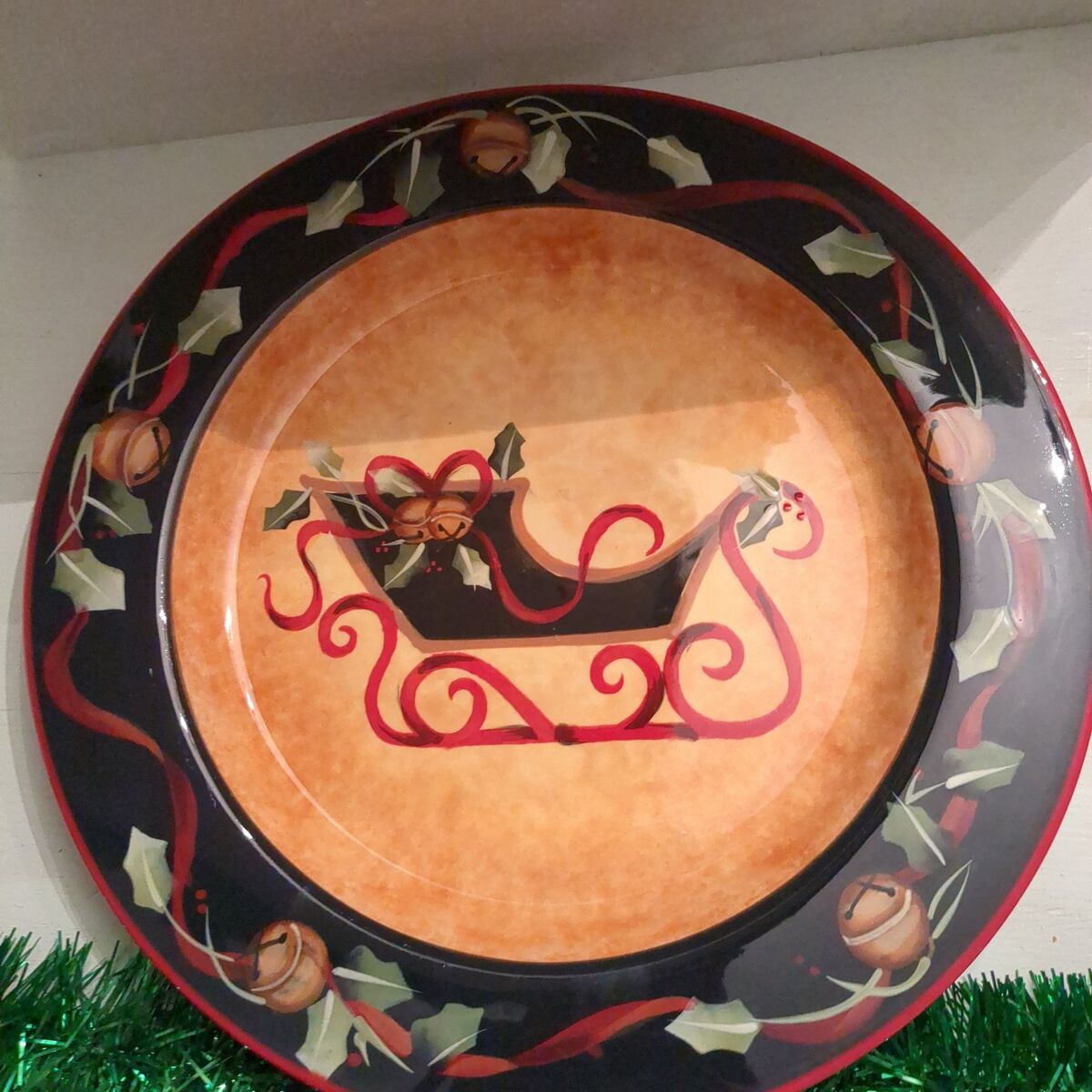 Certified international Christmas plate