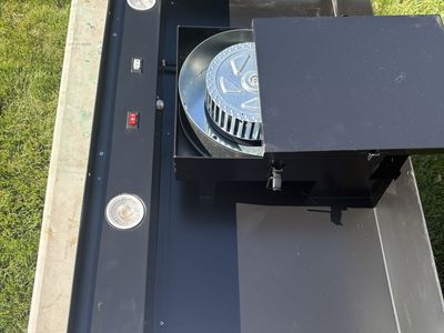 Vent-A-Hood K250 Blower 30” Black Under Cabinet Range Hood w/ Lights INSERT FOR CUSTOM COVER