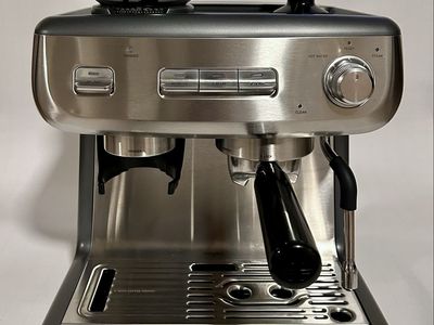 Calphalon Temp iQ Espresso Machine with Built-In Grinder & Steam Wand (BVCLECMPBM1)