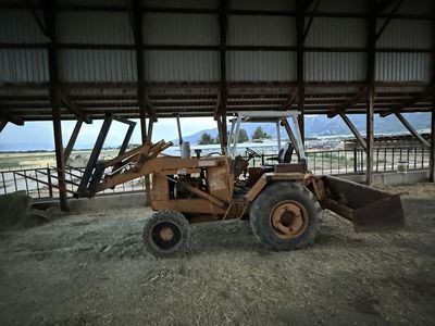 Case 480 LL skip loader