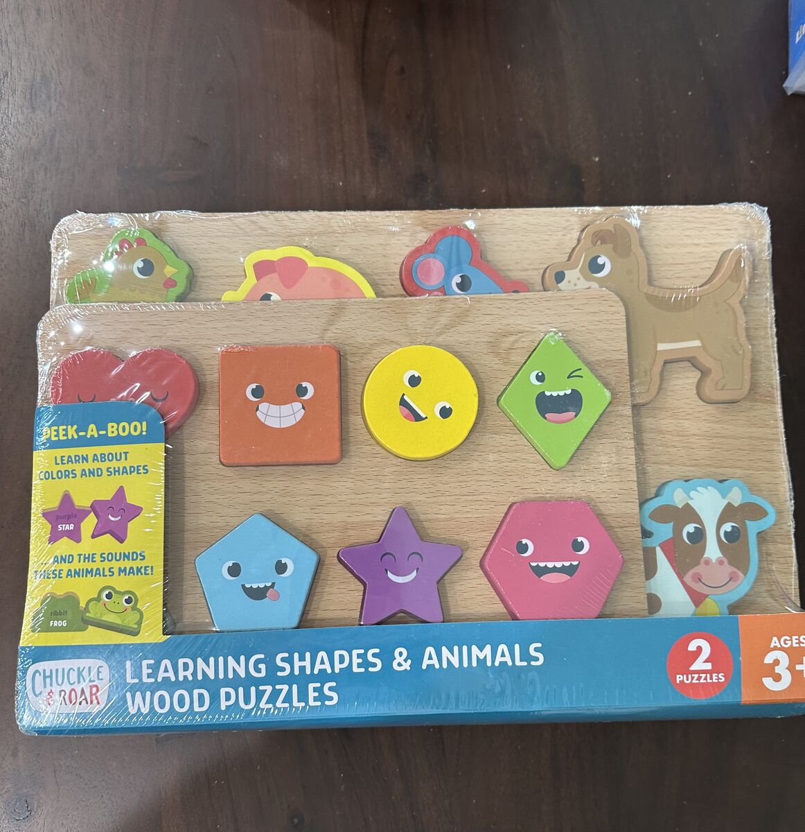 Chuckle & Roar Wood Puzzles