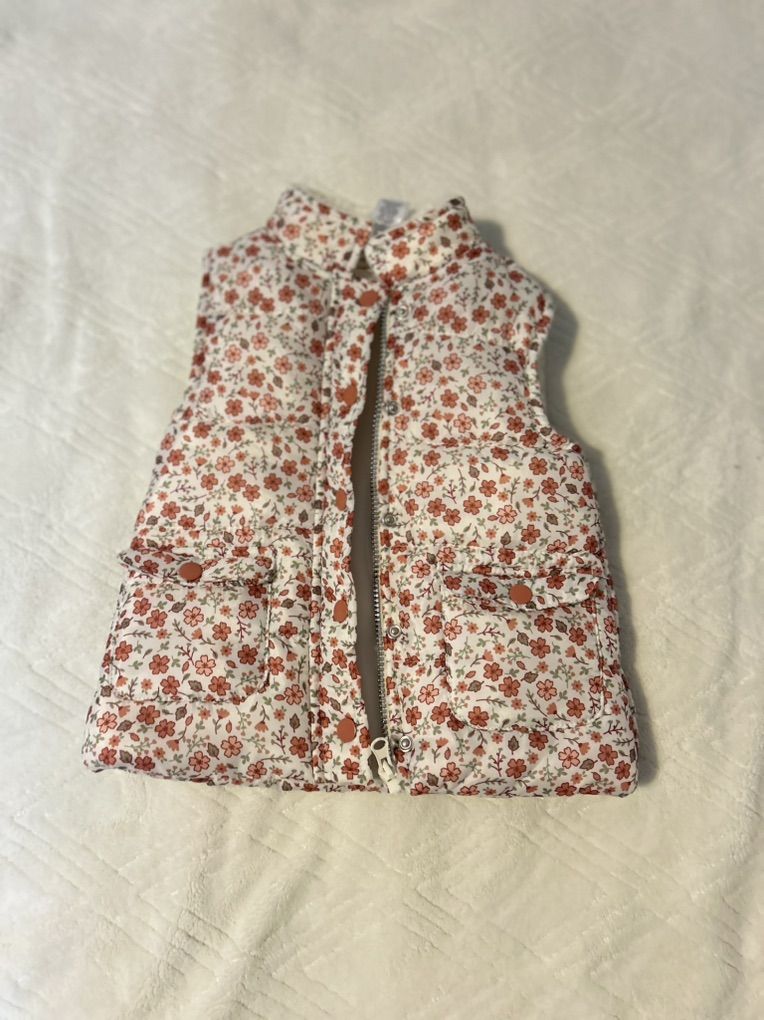 Floral Vest 4t