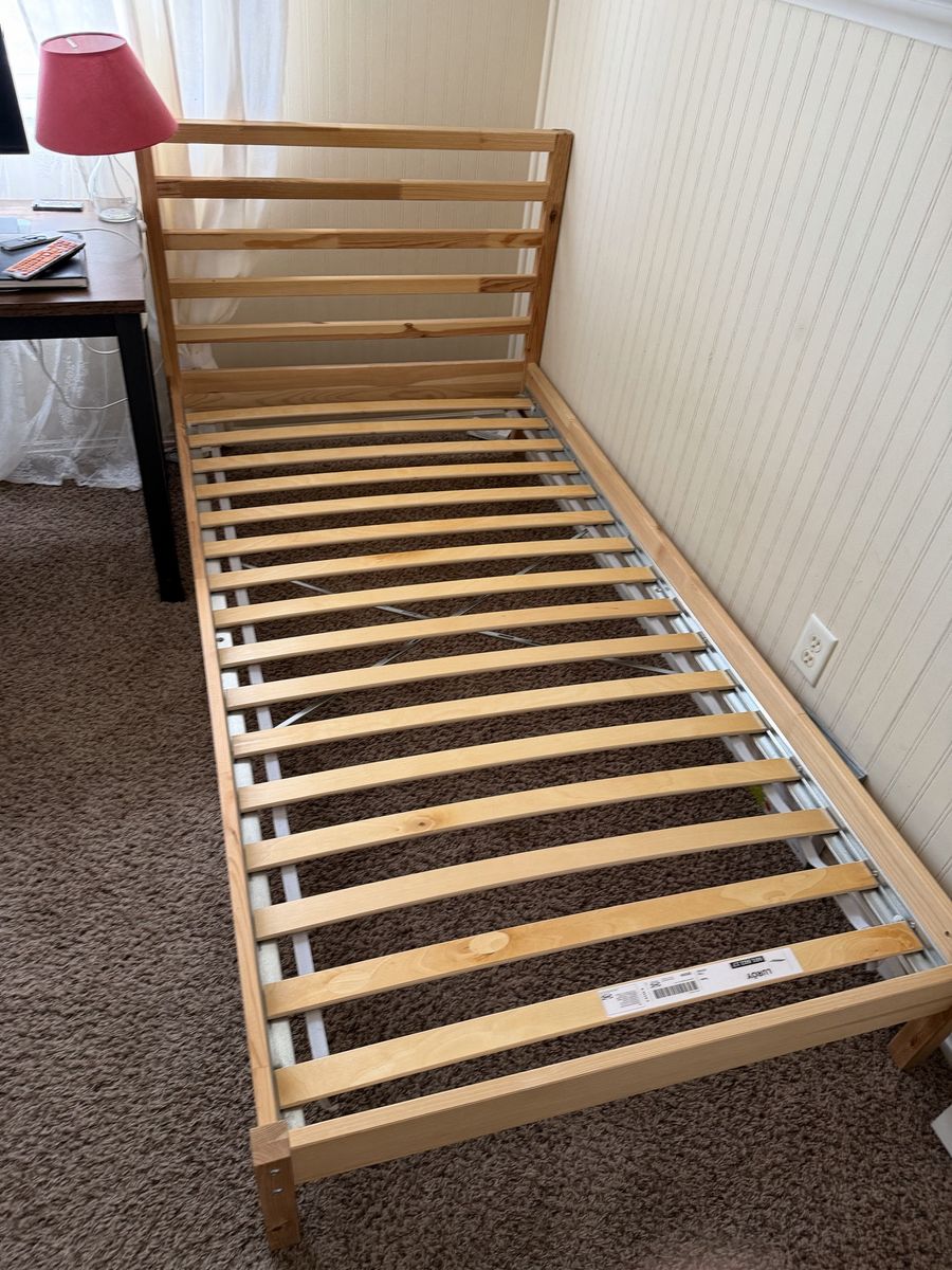 IKEA wooden bed