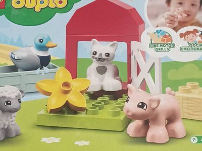 LEGO DUPLO FARM ANIMAL SET!