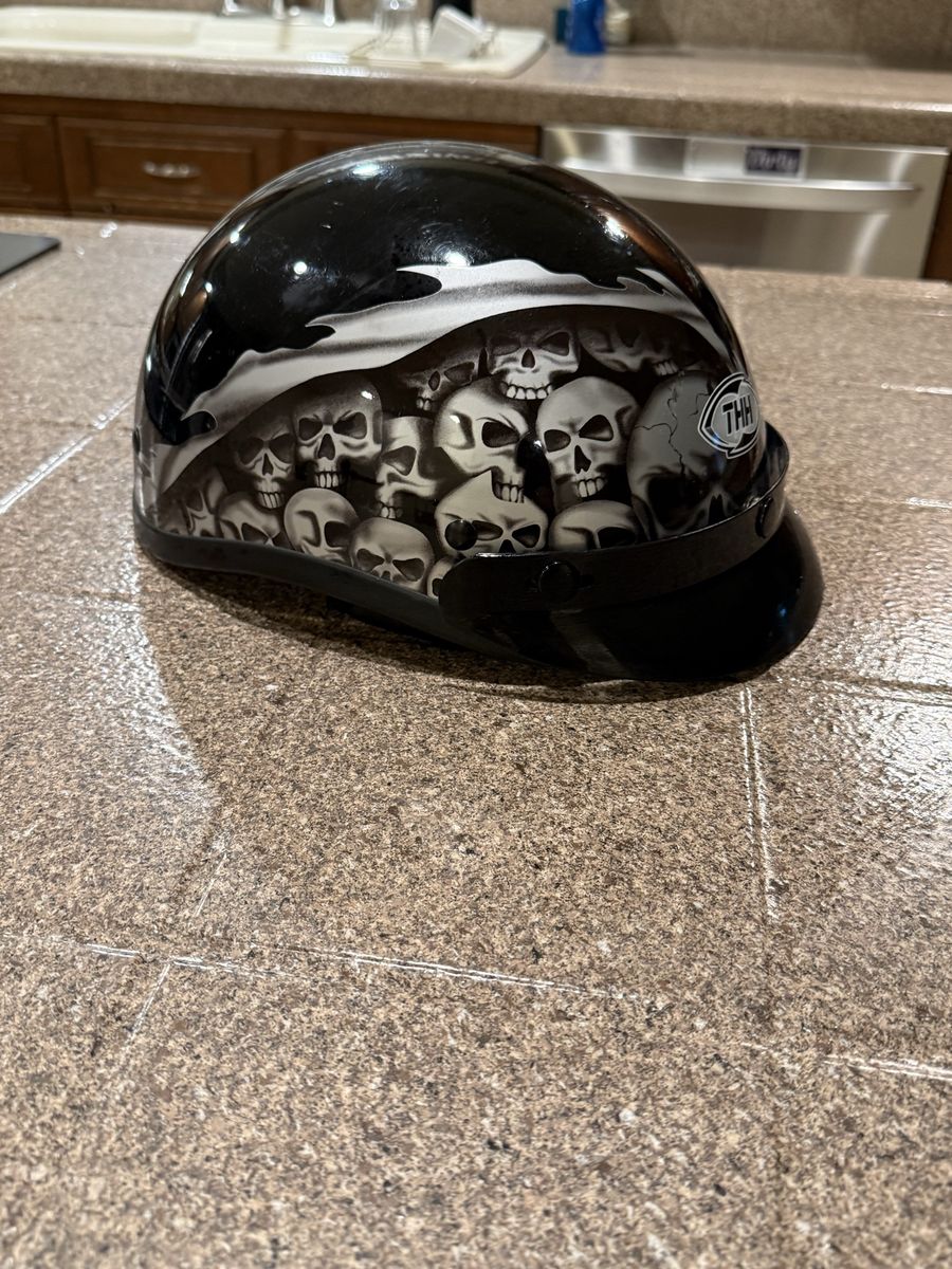 1/2 scull Motor cycle Helmet