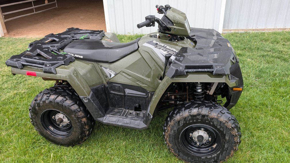 2018 Polaris Sportsman 570 4-Wheeler ONLY 1250 MILES