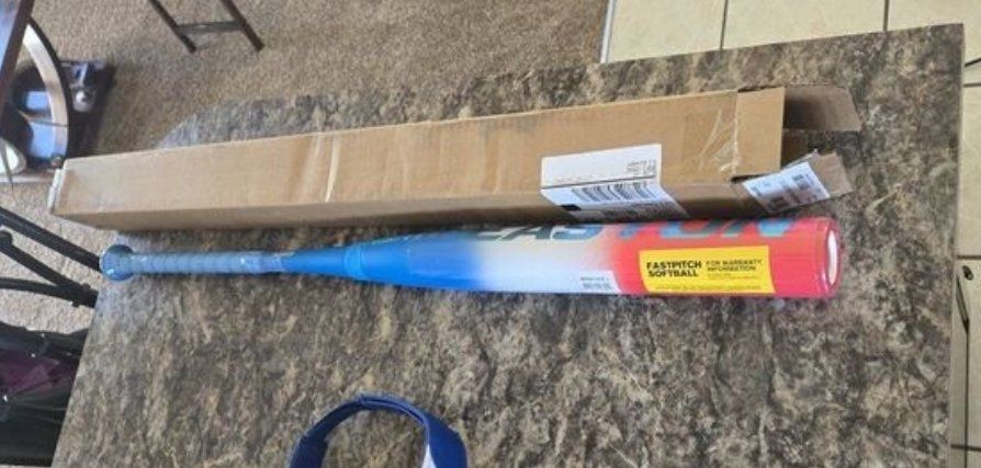 Easton Ghost Double Barrel -10 Fastpitch Softball Bat 33in 23oz Red/White/Blue