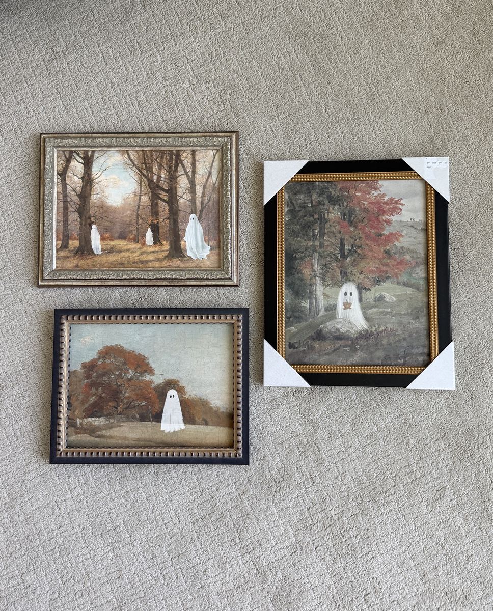 Vintage Ghost Picture Set