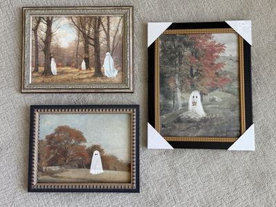 Vintage Ghost Picture Set