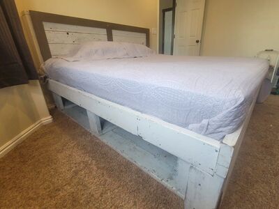 Custom built King Bed