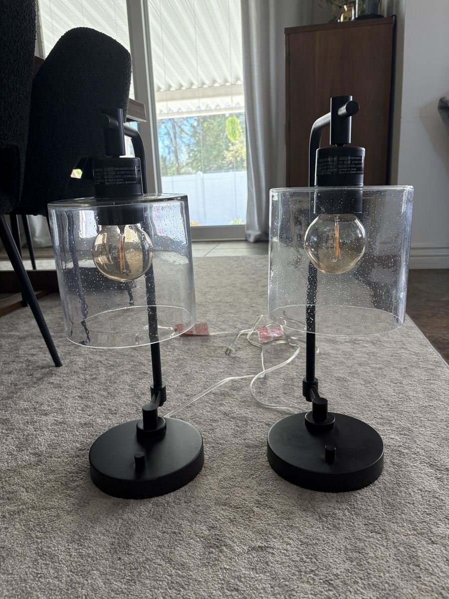 Nightstand Lamp Pair