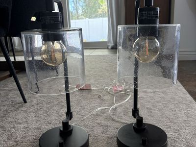 Nightstand Lamp Pair