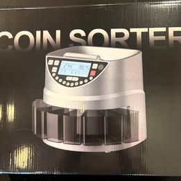 Electronic Coin Sorter and Counter with LCD Display