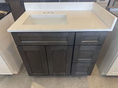 36 inch Shaker Vanity Granite Countertop