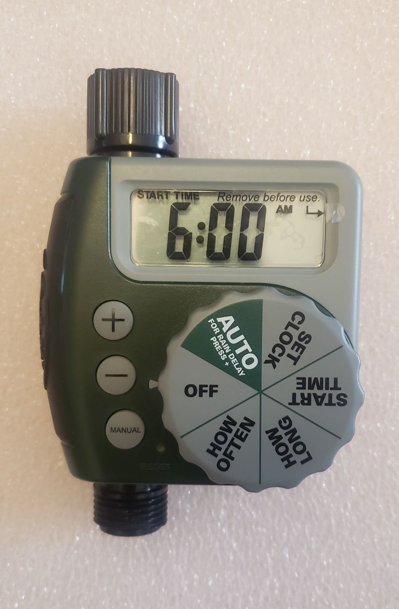 Orbit 62061N One-Outlet Single-Dial Digital Programmable Timer For Faucet-Hose Sprinkler Watering - New