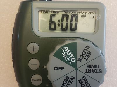 Orbit 62061N One-Outlet Single-Dial Digital Programmable Timer For Faucet-Hose Sprinkler Watering - New