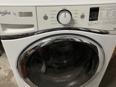 Whirlpool Duet Front Load Washer - White, Steam, Direct Drive, EcoBoost, Sanitize