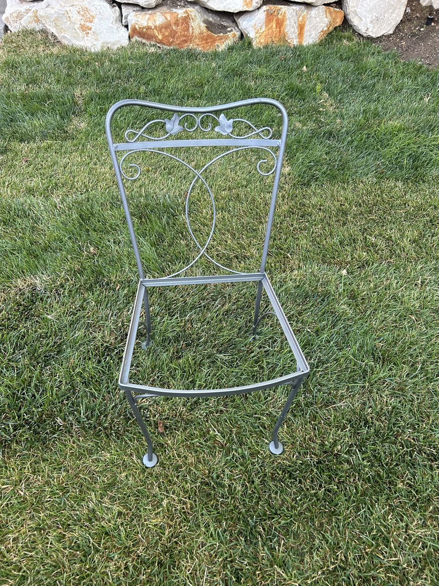 Metal chairs