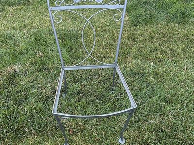 Metal chairs