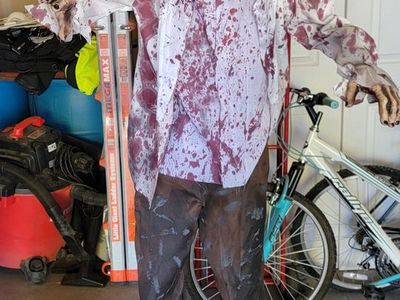 Zombie Halloween Decor - Life-Size "Dead of Day" (1985 Movie Themed)