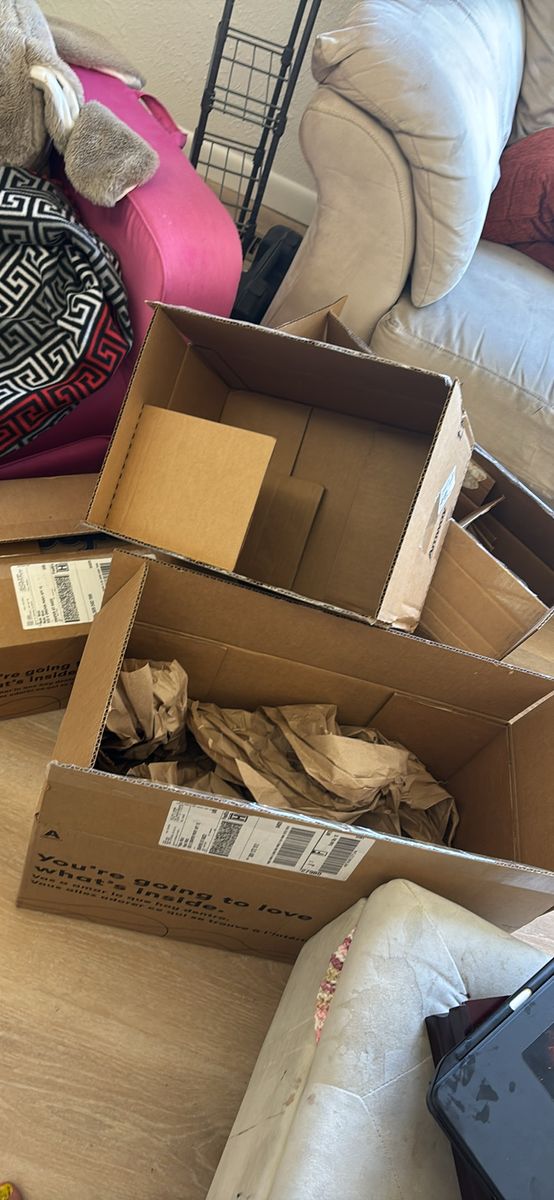 Moving boxes