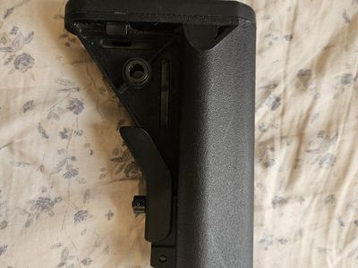 B5 SYSTEMS SOPMOD AR-15 M4 Rifle Stock, barely used!! Fits airsoft and real guns!