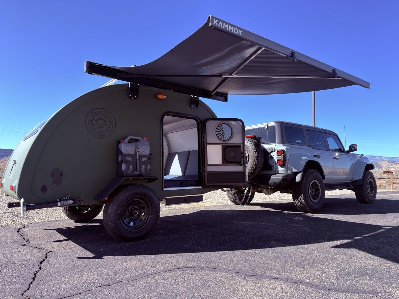 2024 Bean Stock 2.0 Off-Road Teardrop - Fully Loaded & $4k+ in Upgrades! Only 1200lbs!